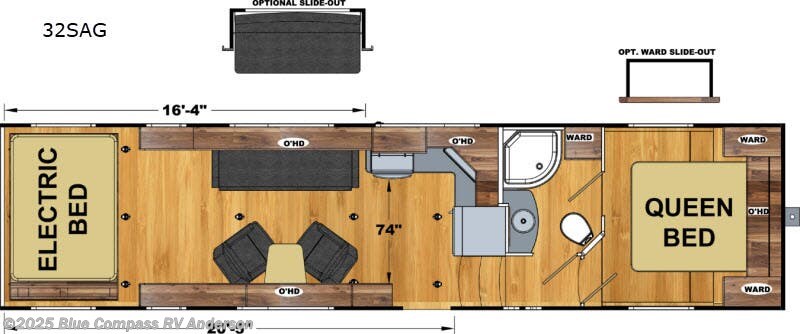 Call now about this 2019 Eclipse Attitude Wide Lite 32SAG! 2019 Eclipse Attitude Wide Lite 32SAG - Used Toy Hauler For Sale by Blue Compass RV Anderson in Anderson, California features Slideout