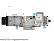 Call now about this 2026 Grand Design Momentum G-Class 31G! 2026 Grand Design Momentum G-Class 31G - New Toy Hauler For Sale by Blue Compass RV Anderson in Anderson, California features Slideout