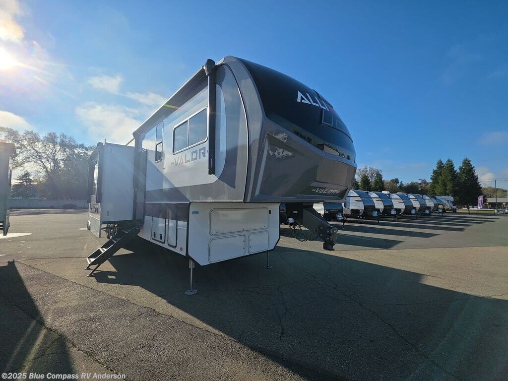 Contact us now about this 2025 Alliance RV Valor 44V14! 2025 Valor 44V14 by Alliance RV from Blue Compass RV Anderson in Anderson, California