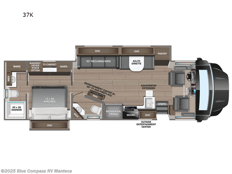 Call now about this 2025 Jayco Seneca Prestige 37K! 2025 Jayco Seneca Prestige 37K - New Super C For Sale by Blue Compass RV Manteca in Manteca, California features Slideout