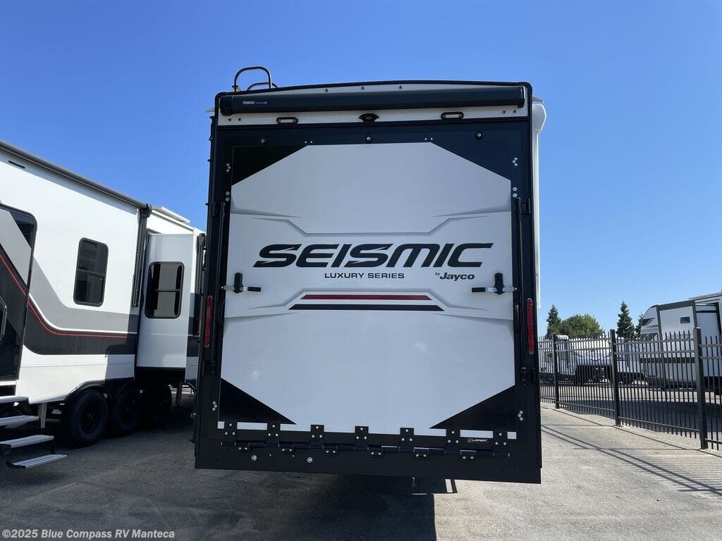Contact us now about this 2025 Jayco Seismic Luxury Series 4113! 2025 Seismic Luxury Series 4113 by Jayco from Blue Compass RV Manteca in Manteca, California