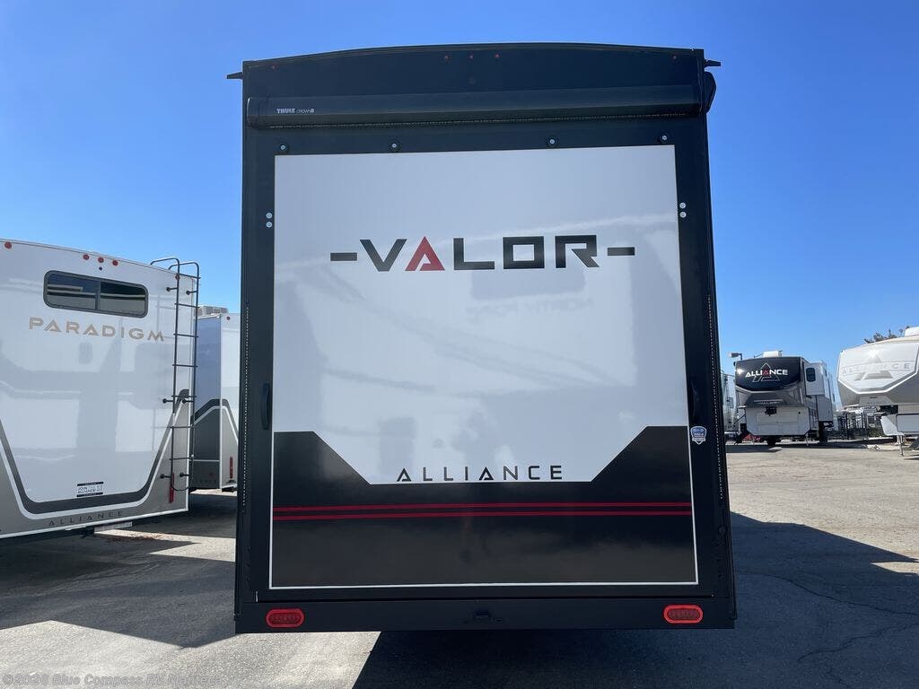 Email now about this 2026 Alliance RV Valor 44V14! New 2026 Alliance RV Valor 44V14 available in Manteca, California