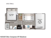 Call now about this 2026 Thor Motor Coach Geneva 22VZ Chevy! 2026 Thor Motor Coach Geneva 22VZ Chevy - New Class C For Sale by Blue Compass RV Manteca in Manteca, California features Slideout