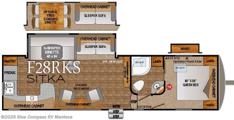 Email now about this 2015 Outdoors RV Glacier Peak F28RKS! Used 2015 Outdoors RV Glacier Peak F28RKS available in Manteca, California