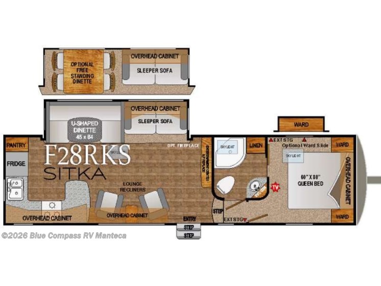 Email now about this 2015 Outdoors RV Glacier Peak F28RKS! Used 2015 Outdoors RV Glacier Peak F28RKS available in Manteca, California