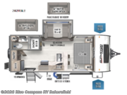 Call now about this 2022 Forest River Surveyor Legend 202RBLE! 2022 Forest River Surveyor Legend 202RBLE - Used Travel Trailer For Sale by Blue Compass RV Bakersfield in Bakersfield, California features Slideout