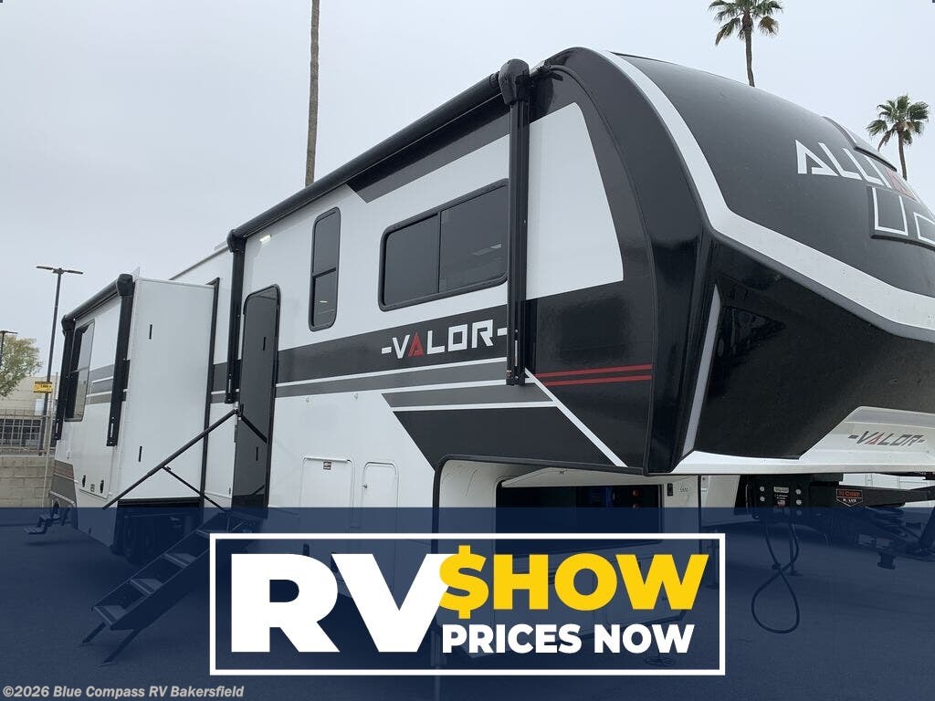 Email now about this 2026 Alliance RV Valor 41V13! New 2026 Alliance RV Valor 41V13 available in Bakersfield, California
