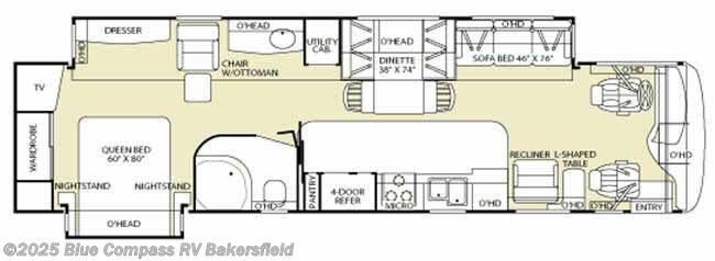 Call now about this 2006 Fleetwood Excursion 39V! 2006 Fleetwood Excursion 39V - Used Class A For Sale by Blue Compass RV Bakersfield in Bakersfield, California features Slideout