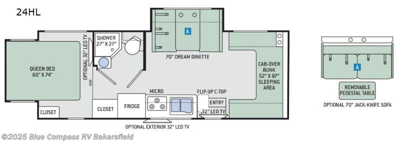 Call now about this 2018 Thor Motor Coach Chateau Sprinter 24HL! 2018 Thor Motor Coach Chateau Sprinter 24HL - Used Class C For Sale by Blue Compass RV Bakersfield in Bakersfield, California features Slideout
