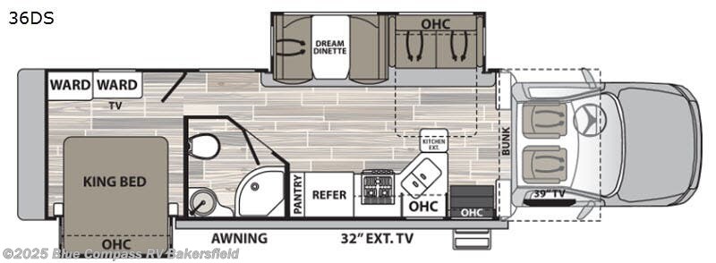 Call now about this 2021 Dynamax Corp Isata 5 36DS! 2021 Dynamax Corp Isata 5 36DS - Used Super C For Sale by Blue Compass RV Bakersfield in Bakersfield, California features Slideout