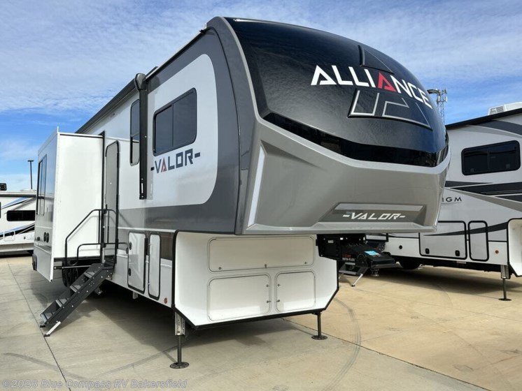 Email now about this 2026 Alliance RV Valor 44V14! New 2026 Alliance RV Valor 44V14 available in Bakersfield, California