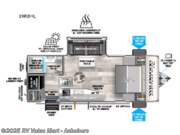Call now about this 2026 Forest River Wildwood Heritage Glen Hyper-Lyte 19RBHL! 2026 Forest River Wildwood Heritage Glen Hyper-Lyte 19RBHL - New Travel Trailer For Sale by RV Value Mart - Asheboro in Franklinville, North Carolina features Slideout