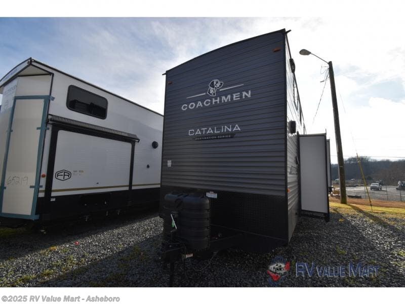 Contact us now about this 2026 Coachmen Catalina Destination Series 44CONDO! 2026 Catalina Destination Series 44CONDO by Coachmen from RV Value Mart - Asheboro in Franklinville, North Carolina