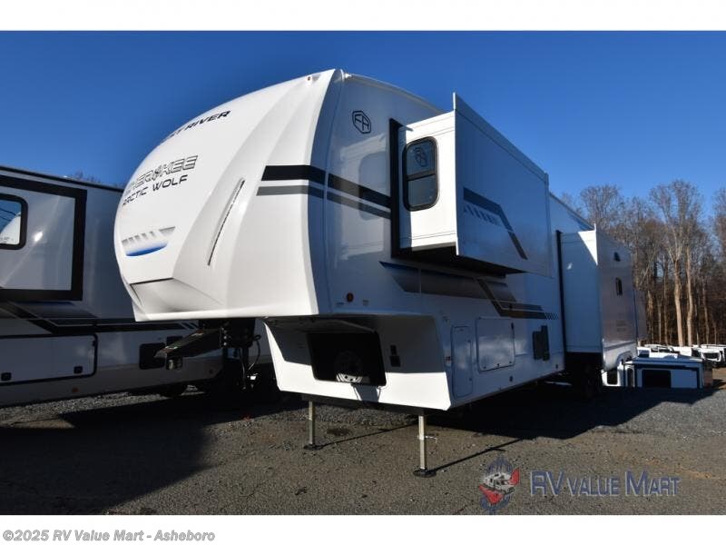 Contact us now about this 2026 Forest River Cherokee Arctic Wolf 38DST! 2026 Cherokee Arctic Wolf 38DST by Forest River from RV Value Mart - Asheboro in Franklinville, North Carolina