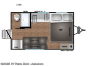 Call now about this 2026 Shasta Compact 16RE! 2026 Shasta Compact 16RE - New Travel Trailer For Sale by RV Value Mart - Asheboro in Franklinville, North Carolina