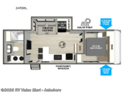 Call now about this 2026 Forest River Wildwood Heritage Glen Hyper-Lyte 24RBHL! 2026 Forest River Wildwood Heritage Glen Hyper-Lyte 24RBHL - New Travel Trailer For Sale by RV Value Mart - Asheboro in Franklinville, North Carolina features Slideout