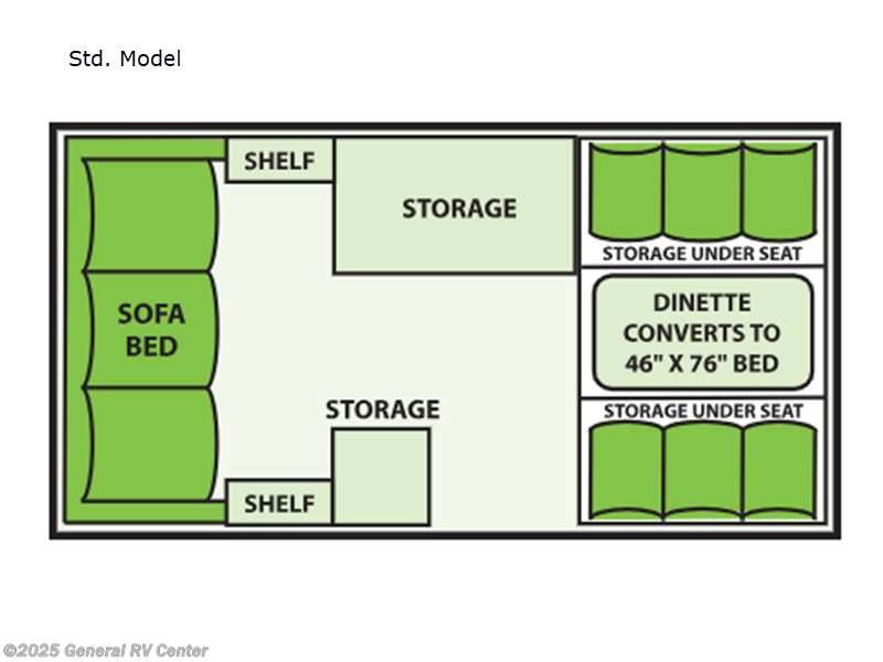 Call now about this 2025 Aliner Scout ! 2025 Aliner Scout - New Popup For Sale by General RV Center in West Chester, Pennsylvania