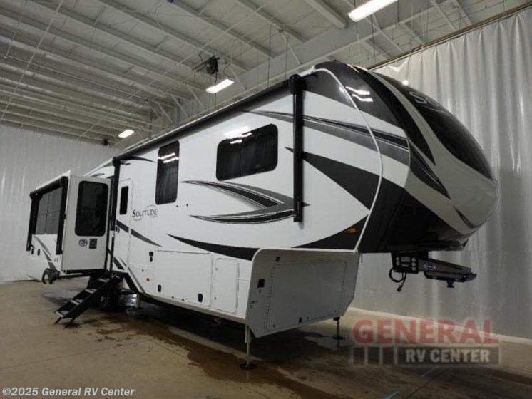 Email now about this 2025 Grand Design Solitude 370DV! New 2025 Grand Design Solitude 370DV available in Fort Pierce, Florida