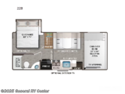 Call now about this 2023 Thor Motor Coach Four Winds 22B-1S! 2023 Thor Motor Coach Four Winds 22B-1S - Used Class C For Sale by General RV Center in Fort Pierce, Florida