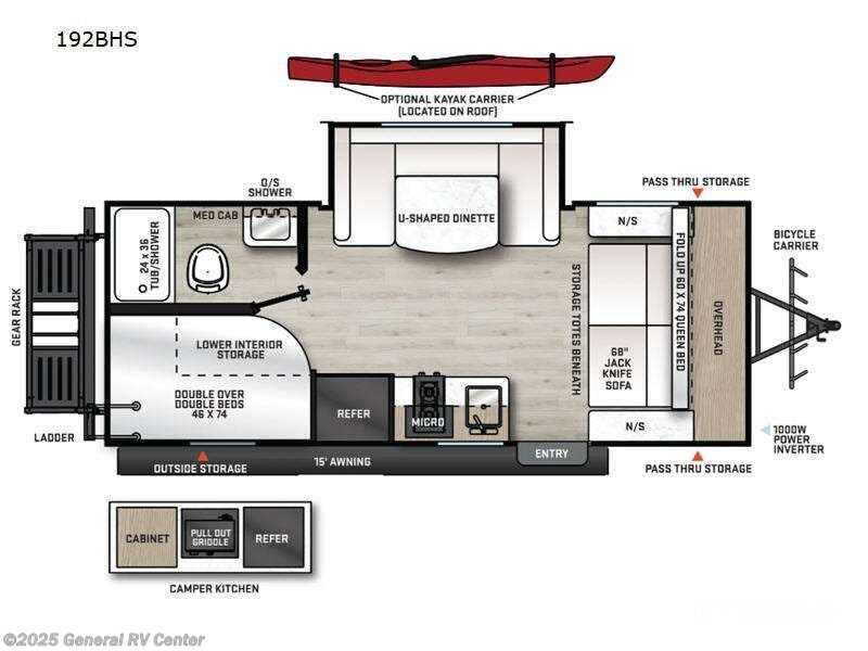 Call now about this 2024 Coachmen Catalina 192BHS! 2024 Coachmen Catalina 192BHS - New Travel Trailer For Sale by General RV Center in Fort Pierce, Florida