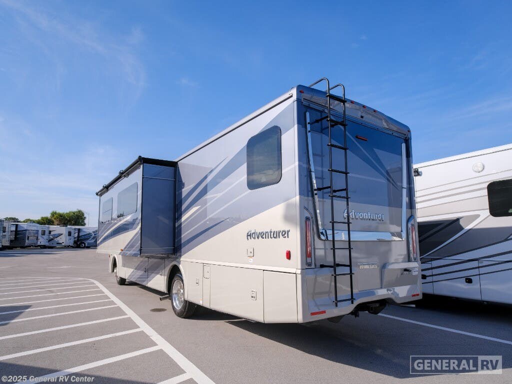 Contact us now about this 2025 Winnebago Adventurer 35F! 2025 Adventurer 35F by Winnebago from General RV Center in Fort Pierce, Florida