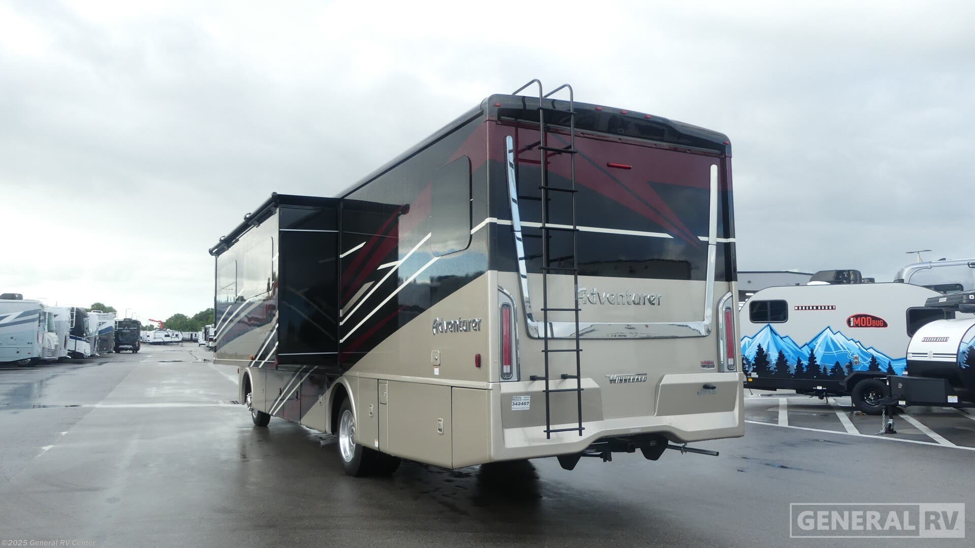Contact us now about this 2025 Winnebago Adventurer 35F! 2025 Adventurer 35F by Winnebago from General RV Center in Fort Pierce, Florida