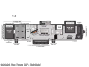 Call now about this 2026 Keystone Raptor 415! 2026 Keystone Raptor 415 - New Toy Hauler For Sale by Fun Town RV - Fairfield in Fairfield, Texas features Slideout