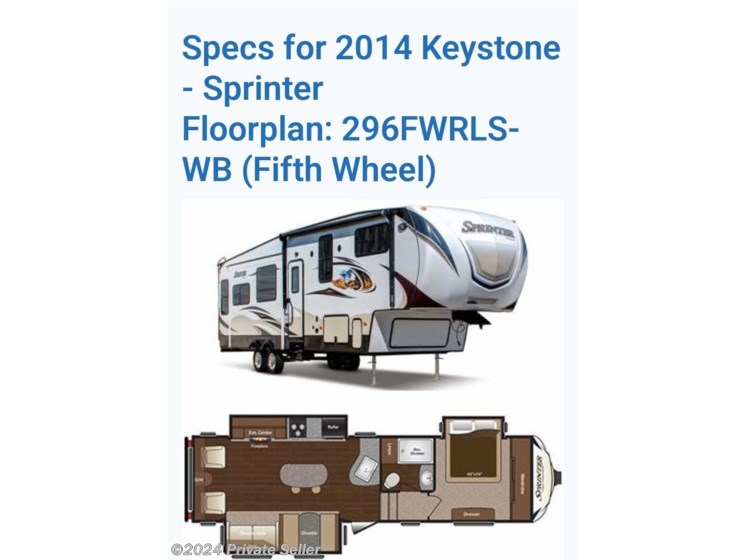 New 2014 Keystone 296FWRLS-WB available in Sparta, New Jersey