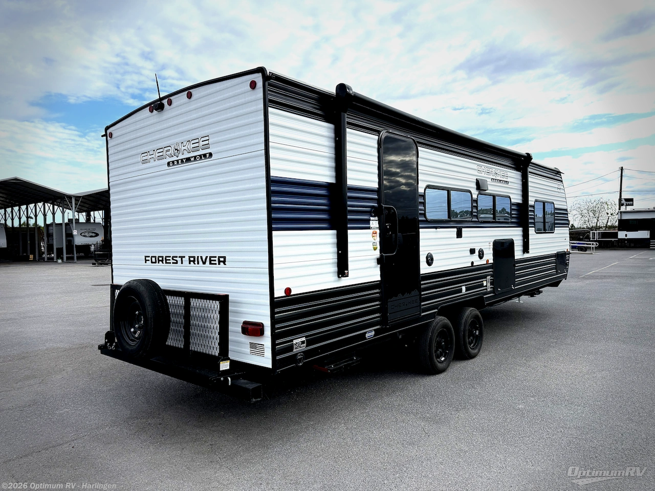 Call now about this 2026 Forest River Cherokee Grey Wolf 26LK! 2026 Forest River Cherokee Grey Wolf 26LK - New Travel Trailer For Sale by Optimum RV - Harlingen in La Feria, Texas features Awning, Slideout