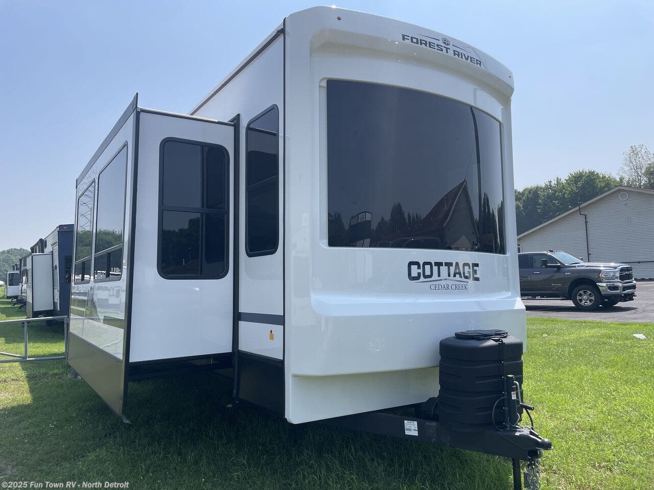 Email now about this 2025 Forest River Cedar Creek Cottage 40CCK! New 2025 Forest River Cedar Creek Cottage 40CCK available in North Branch, Michigan