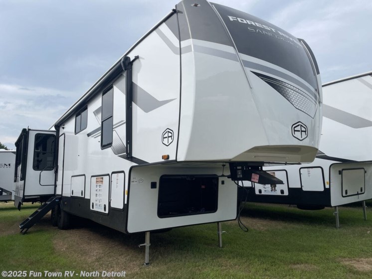 Email now about this 2026 Forest River Sandpiper 4003MB! New 2026 Forest River Sandpiper 4003MB available in North Branch, Michigan