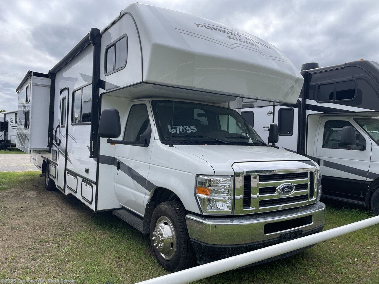 Call now about this 2025 Forest River Solera 32DSB! 2025 Forest River Solera 32DSB - New Class C For Sale by Fun Town RV - North Detroit in North Branch, Michigan