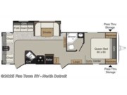 Call now about this 2016 Keystone Passport 2890RL! 2016 Keystone Passport 2890RL - Used Travel Trailer For Sale by Fun Town RV - North Detroit in North Branch, Michigan