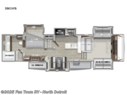 Call now about this 2023 Prime Time Sanibel 3803WB! 2023 Prime Time Sanibel 3803WB - Used Fifth Wheel For Sale by Fun Town RV - North Detroit in North Branch, Michigan features Slideout