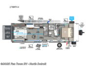 Call now about this 2026 Forest River Salem FSX 270RTKX! 2026 Forest River Salem FSX 270RTKX - New Toy Hauler For Sale by Fun Town RV - North Detroit in North Branch, Michigan