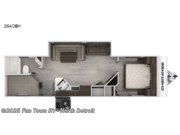 Call now about this 2020 Forest River Cherokee 264DBH! 2020 Forest River Cherokee 264DBH - Used Travel Trailer For Sale by Fun Town RV - North Detroit in North Branch, Michigan features Slideout