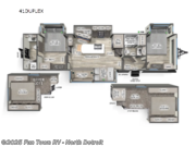 Call now about this 2026 Forest River Sandpiper Destination Trailers 41DUPLEX! 2026 Forest River Sandpiper Destination Trailers 41DUPLEX - New Destination Trailer For Sale by Fun Town RV - North Detroit in North Branch, Michigan features Slideout