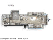 Call now about this 2026 Forest River Sandpiper Destination Trailers 389HBFL! 2026 Forest River Sandpiper Destination Trailers 389HBFL - New Destination Trailer For Sale by Fun Town RV - North Detroit in North Branch, Michigan features Slideout