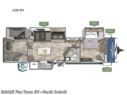 Call now about this 2026 Forest River Puma 32BHFS! 2026 Forest River Puma 32BHFS - New Travel Trailer For Sale by Fun Town RV - North Detroit in North Branch, Michigan features Slideout