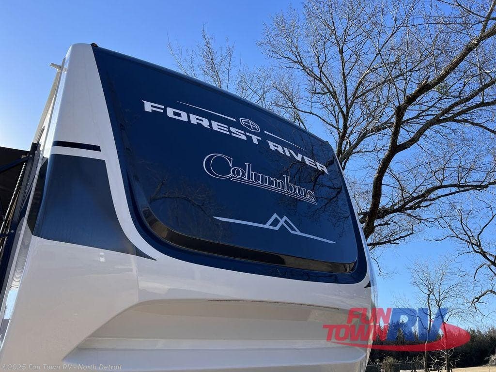 Contact us now about this 2025 Palomino Columbus 383RLH! 2025 Columbus 383RLH by Palomino from Fun Town RV - North Detroit in North Branch, Michigan
