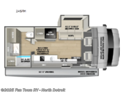 Call now about this 2025 Forest River Solera 24SFM! 2025 Forest River Solera 24SFM - New Class C For Sale by Fun Town RV - North Detroit in North Branch, Michigan features Slideout