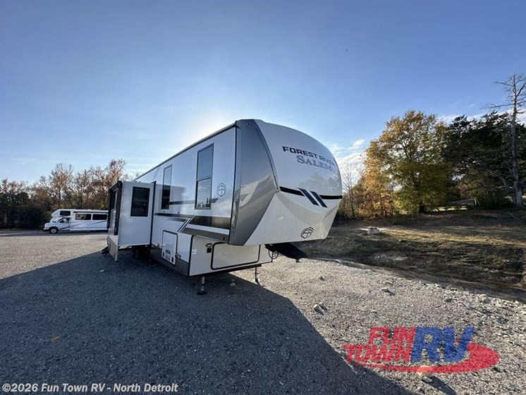 Email now about this 2025 Forest River Salem Hemisphere 375FAM! New 2025 Forest River Salem Hemisphere 375FAM available in North Branch, Michigan
