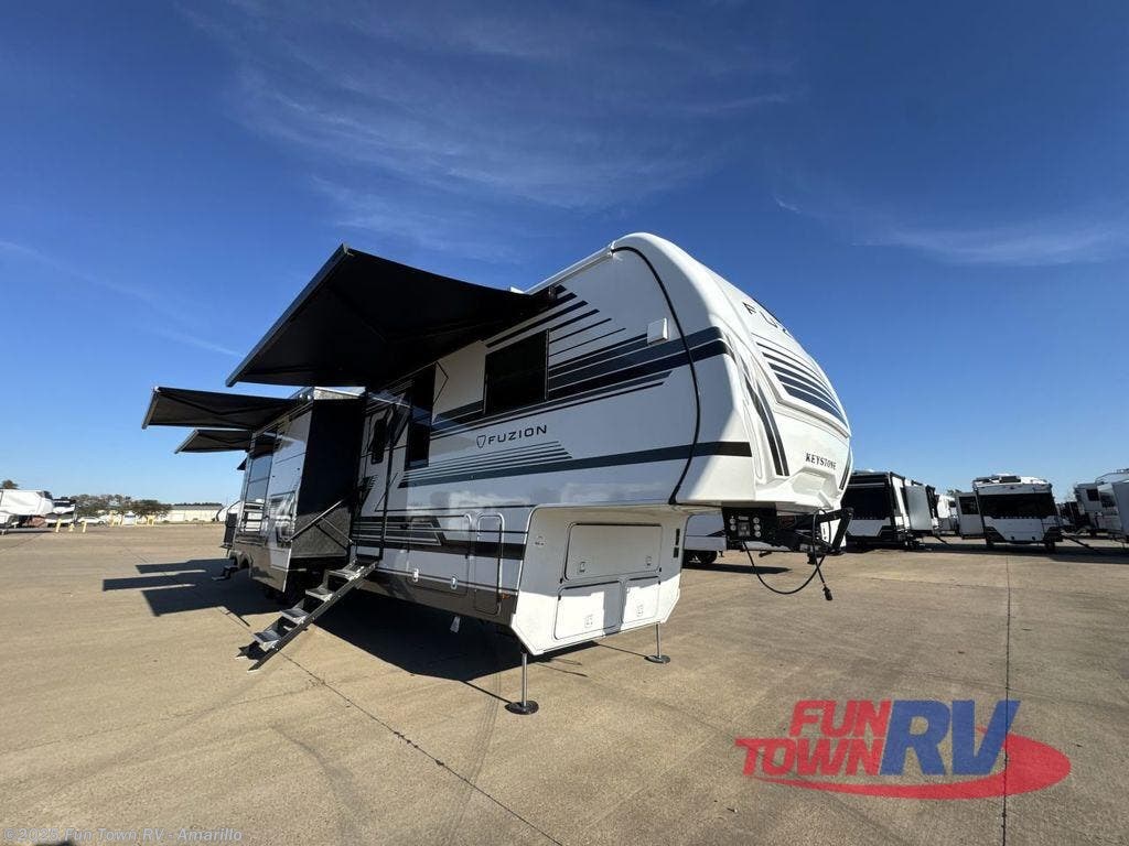 Contact us now about this 2026 Keystone Fuzion 442! 2026 Fuzion 442 by Keystone from Fun Town RV - Amarillo in Amarillo, Texas