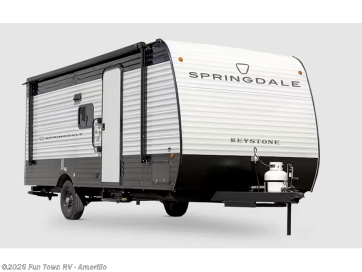Email now about this 2026 Keystone Springdale Mini 2300MBBH! New 2026 Keystone Springdale Mini 2300MBBH available in Amarillo, Texas