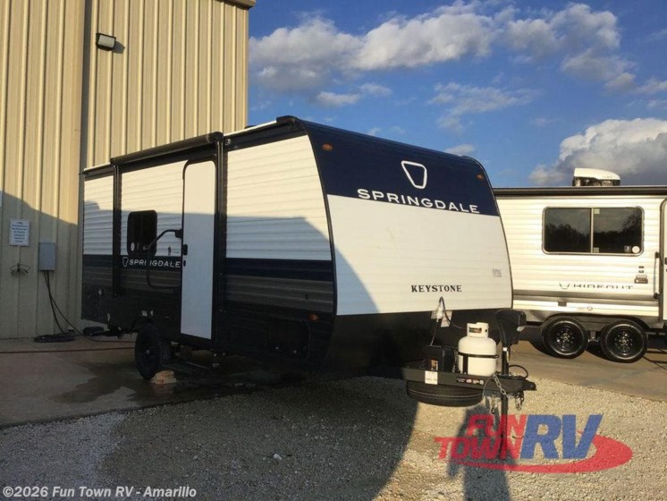 Email now about this 2026 Keystone Springdale Mini 1660RB! New 2026 Keystone Springdale Mini 1660RB available in Amarillo, Texas