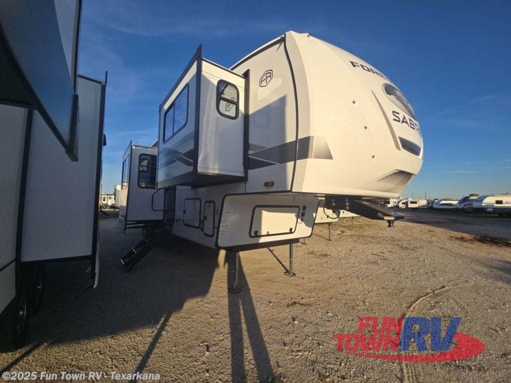 Email now about this 2025 Forest River Sabre 37FLH! New 2025 Forest River Sabre 37FLH available in Texarkana, Arkansas