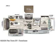 Call now about this 2026 Forest River Sabre 36FLX! 2026 Forest River Sabre 36FLX - New Fifth Wheel For Sale by Fun Town RV - Texarkana in Texarkana, Arkansas features Slideout