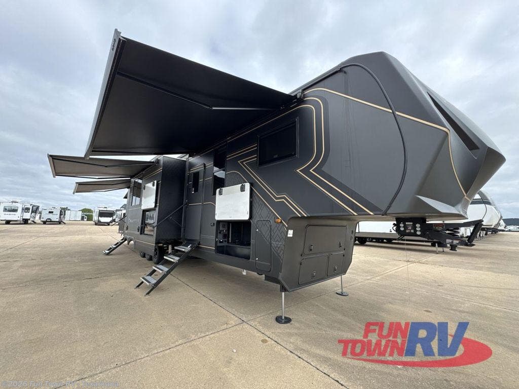 Contact us now about this 2026 Keystone Raptor 441! 2026 Raptor 441 by Keystone from Fun Town RV - Texarkana in Texarkana, Arkansas