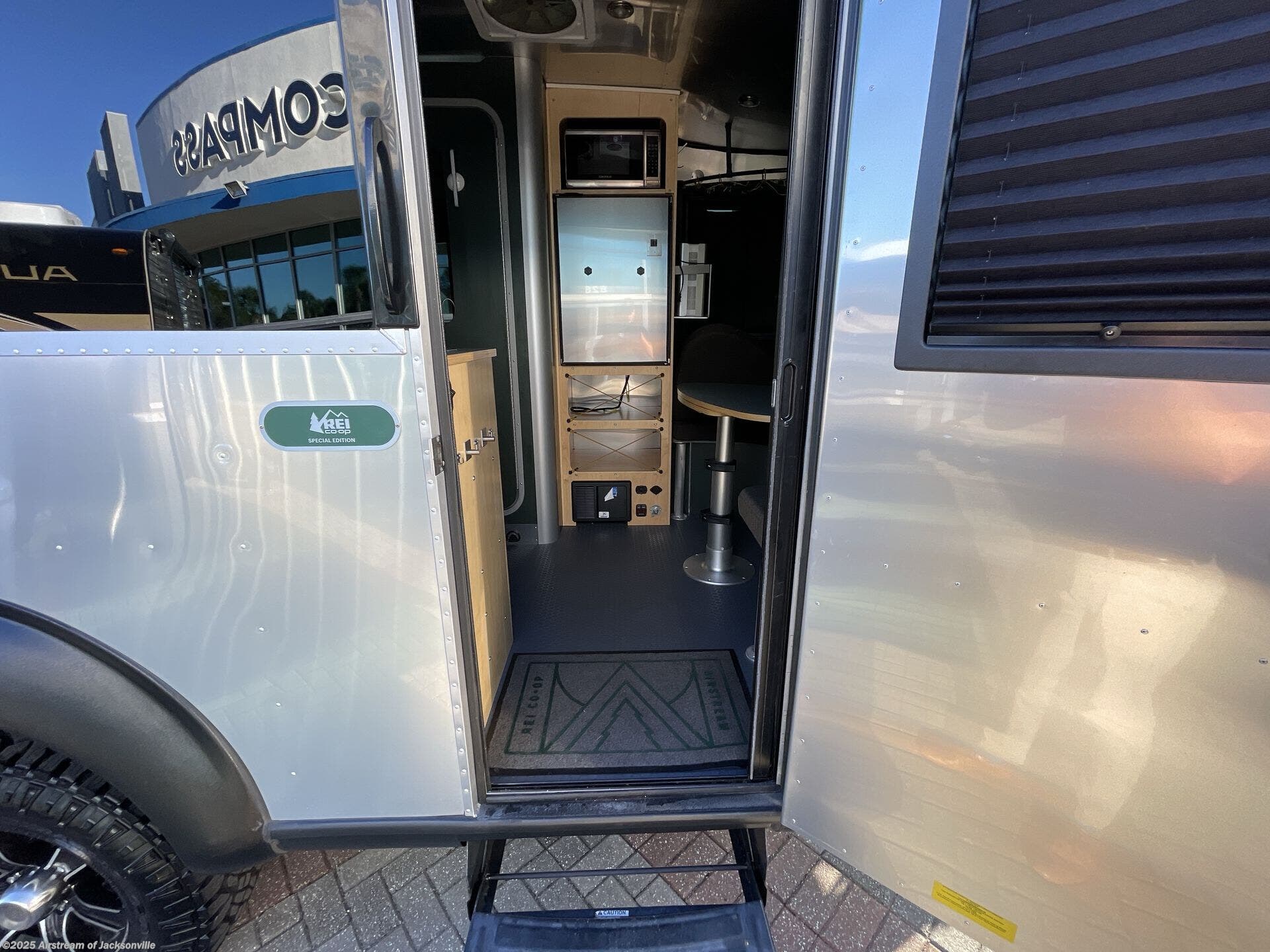 Contact us now about this 2026 Airstream Basecamp Xe 20Xe REI! 2026 Basecamp Xe 20Xe REI by Airstream from Airstream of Jacksonville in Jacksonville, Florida