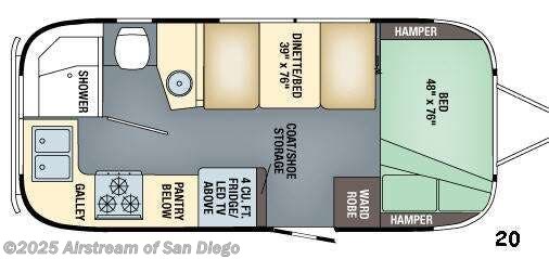 Call now about this 2017 Airstream Flying Cloud 20! 2017 Airstream Flying Cloud 20 - Used Travel Trailer For Sale by Airstream of San Diego in San Diego, California